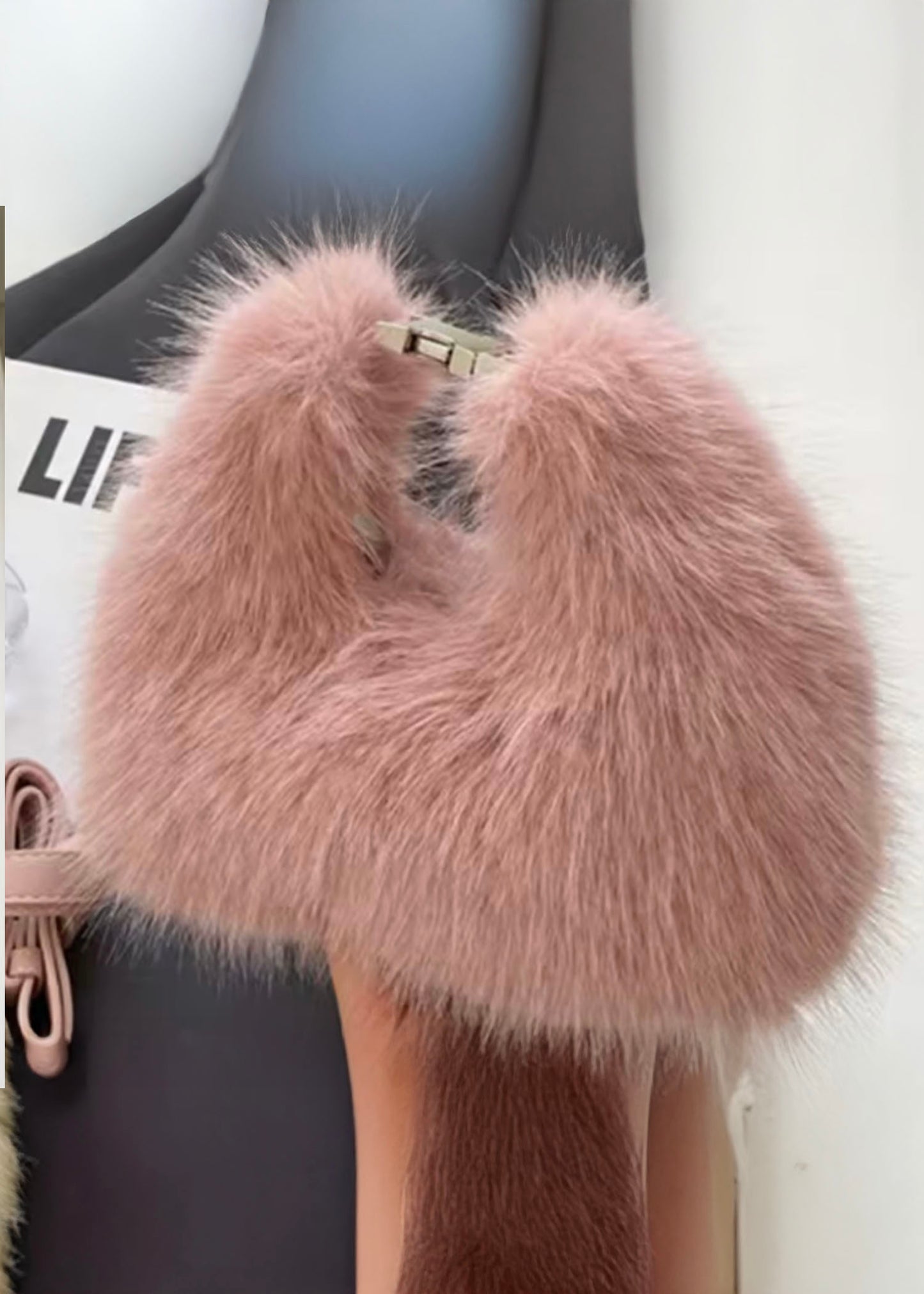 Casey Fur Handbag